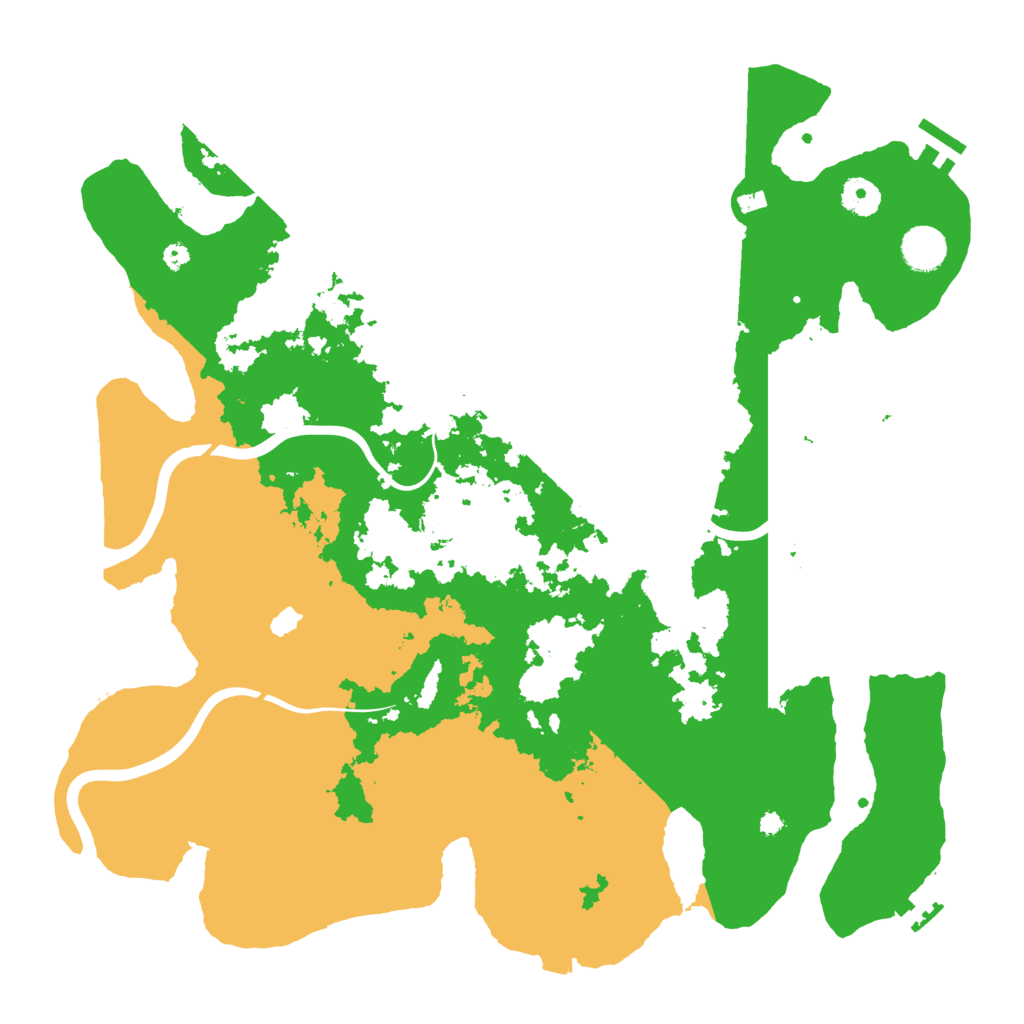 Biome Rust Map: Procedural Map, Size: 4000, Seed: 336342872