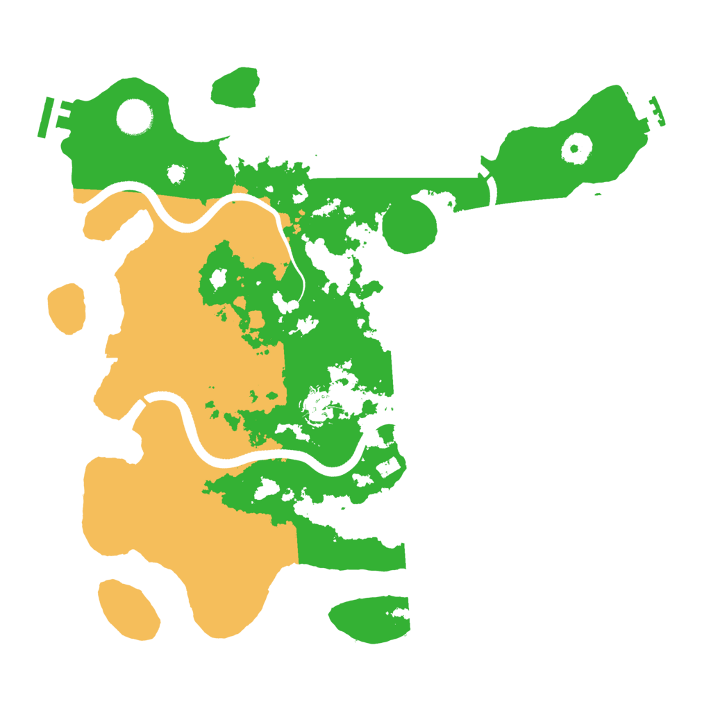 Biome Rust Map: Procedural Map, Size: 3500, Seed: 1470519689