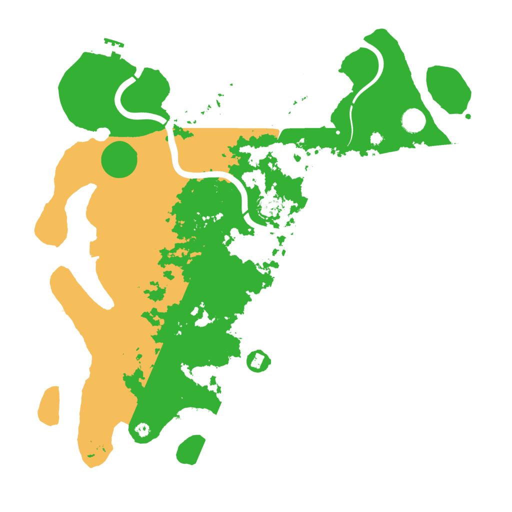 Biome Rust Map: Procedural Map, Size: 3750, Seed: 1465551544