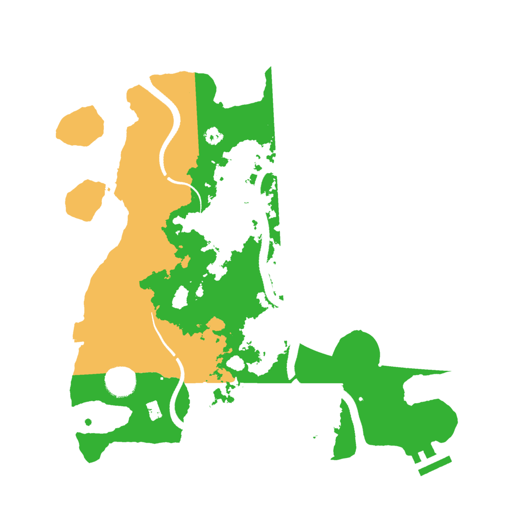 Biome Rust Map: Procedural Map, Size: 3000, Seed: 914638