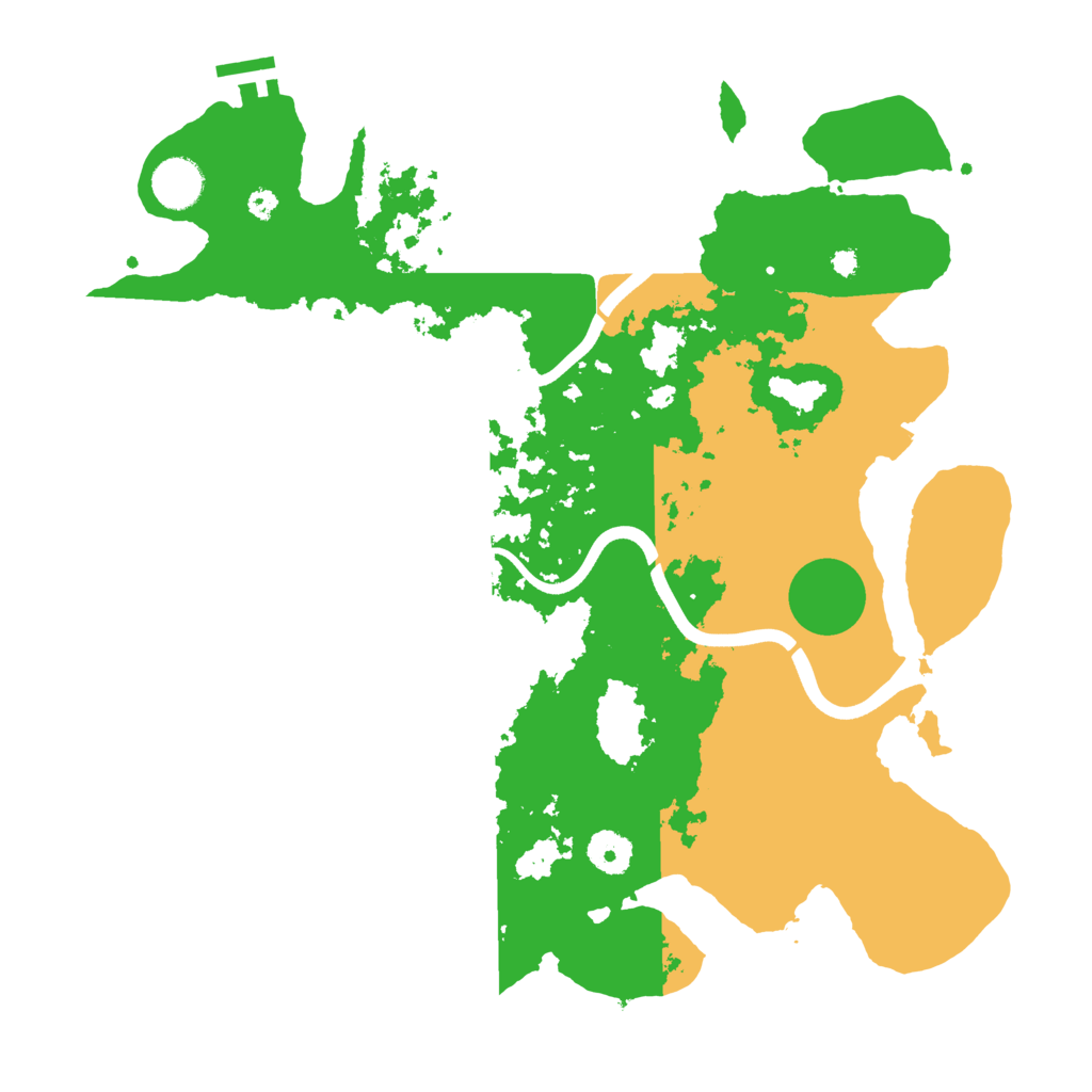 Biome Rust Map: Procedural Map, Size: 3750, Seed: 1054753767