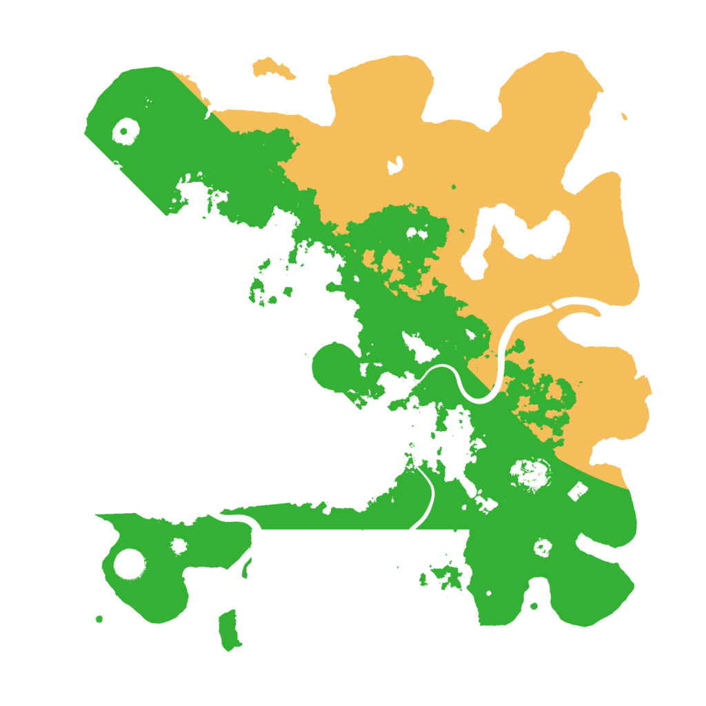Biome Rust Map: Procedural Map, Size: 4000, Seed: 2058284555