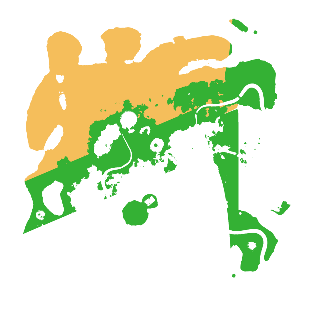 Biome Rust Map: Procedural Map, Size: 3500, Seed: 856875679