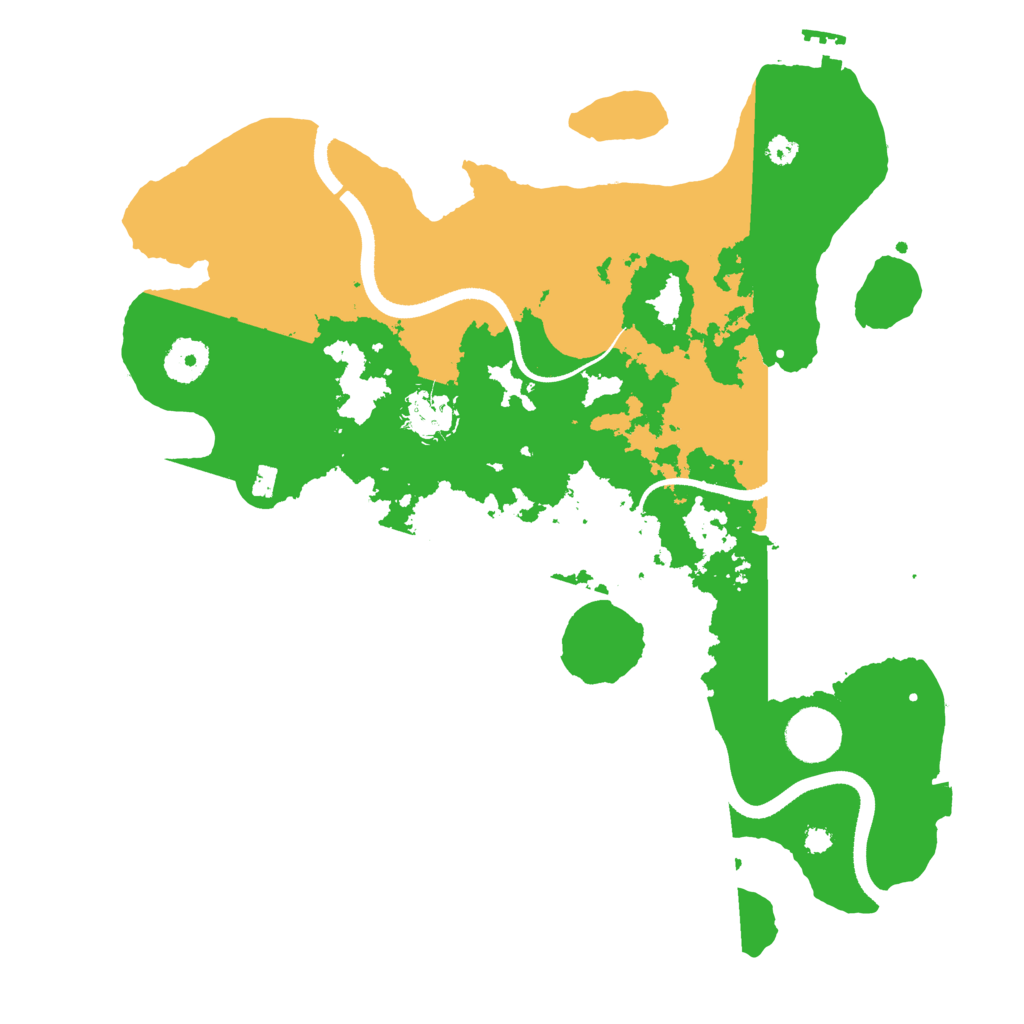Biome Rust Map: Procedural Map, Size: 3500, Seed: 573776172