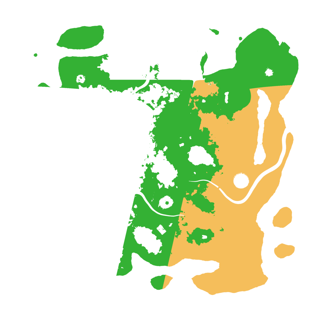 Biome Rust Map: Procedural Map, Size: 3690, Seed: 1716801791