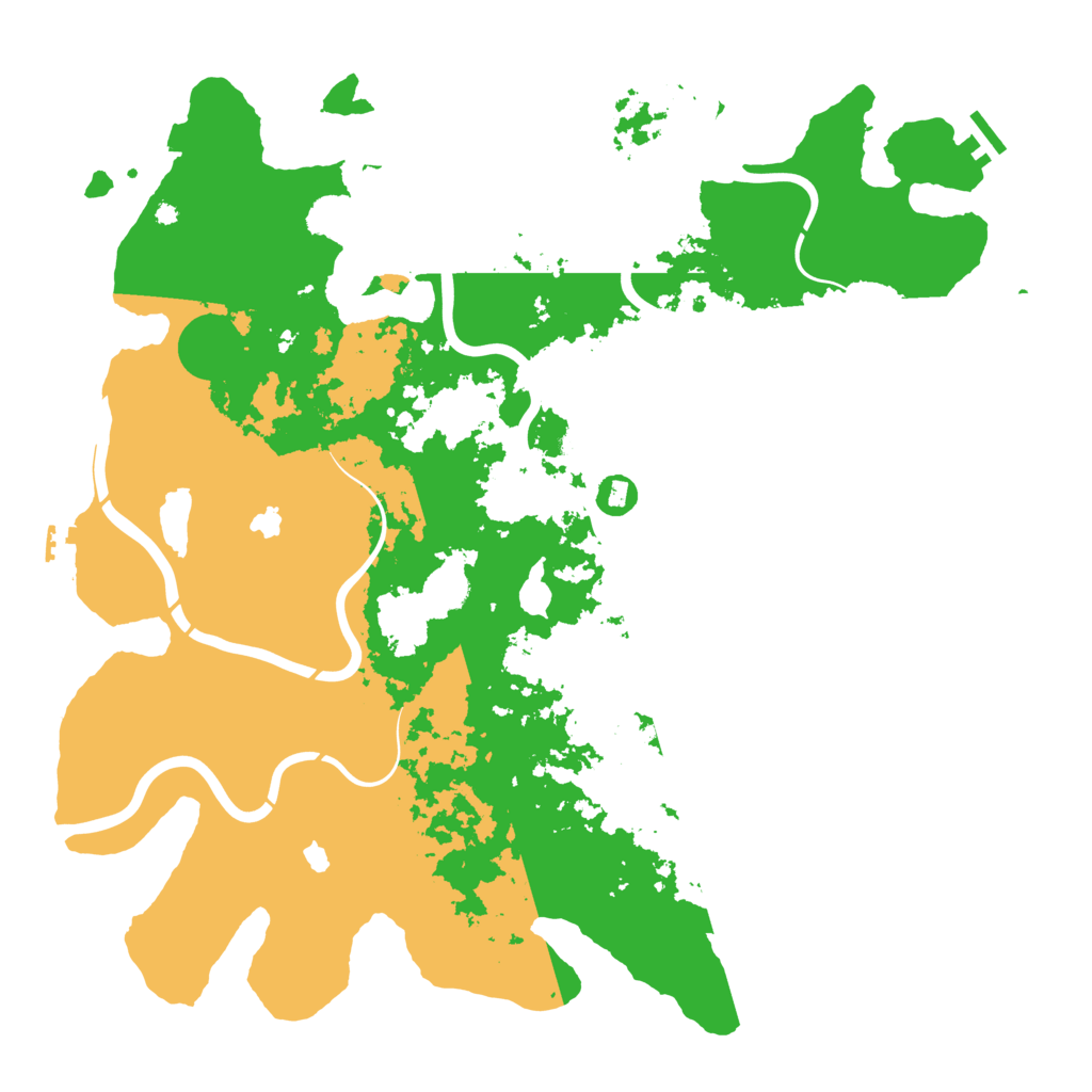 Biome Rust Map: Procedural Map, Size: 4500, Seed: 1647014806