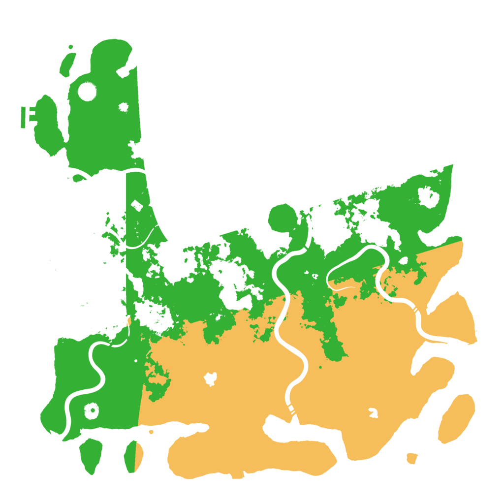 Biome Rust Map: Procedural Map, Size: 4750, Seed: 2082435505