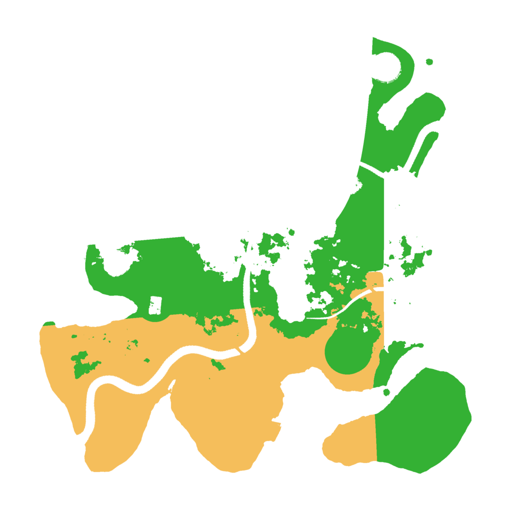 Biome Rust Map: Procedural Map, Size: 3000, Seed: 1897125331