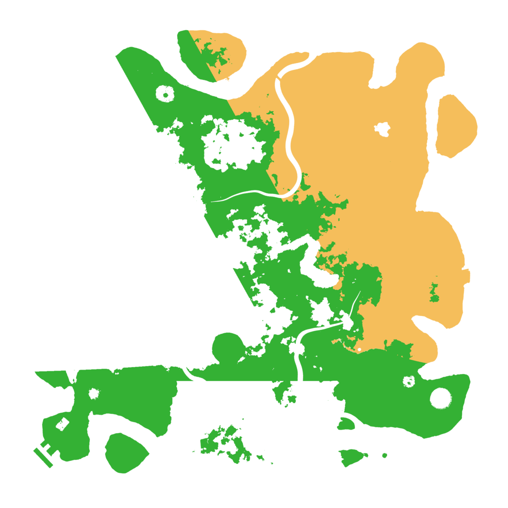 Biome Rust Map: Procedural Map, Size: 4250, Seed: 46754