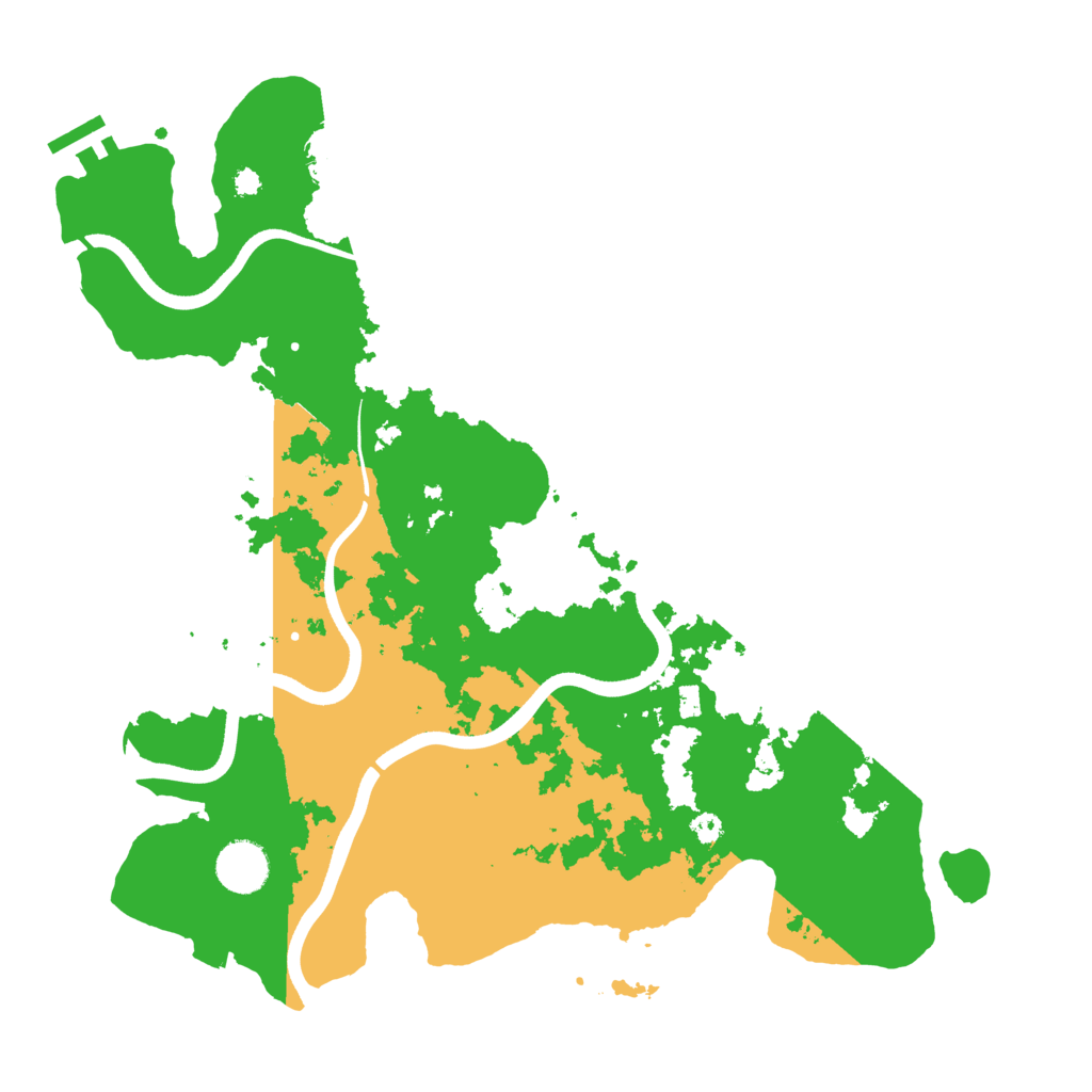 Biome Rust Map: Procedural Map, Size: 3650, Seed: 73289
