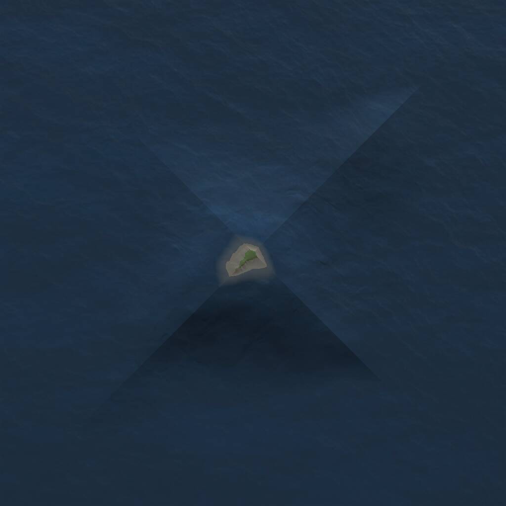 Rust Map: Procedural Map, Size: 1000, Seed: 1688350679, 1 Monuments
