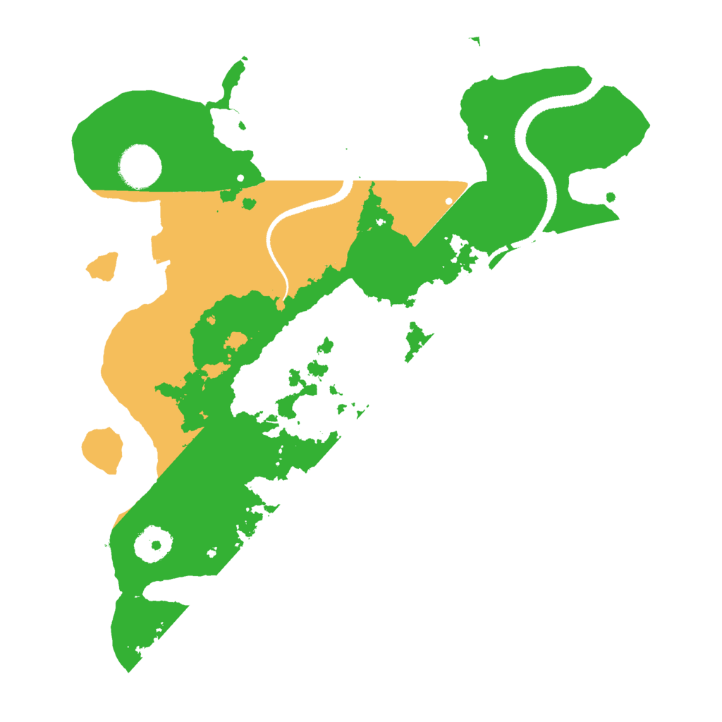 Biome Rust Map: Procedural Map, Size: 3000, Seed: 1154759040