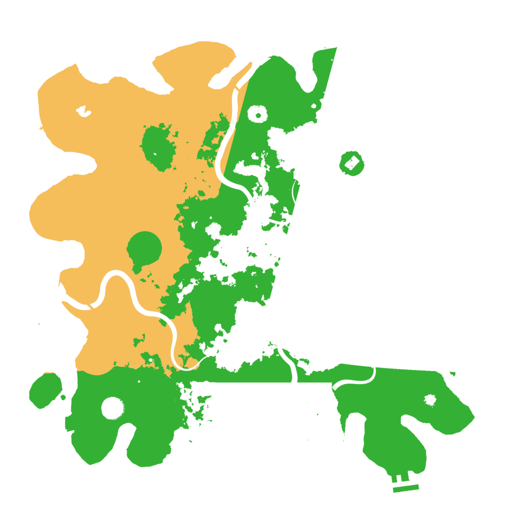 Biome Rust Map: Procedural Map, Size: 4000, Seed: 41870780