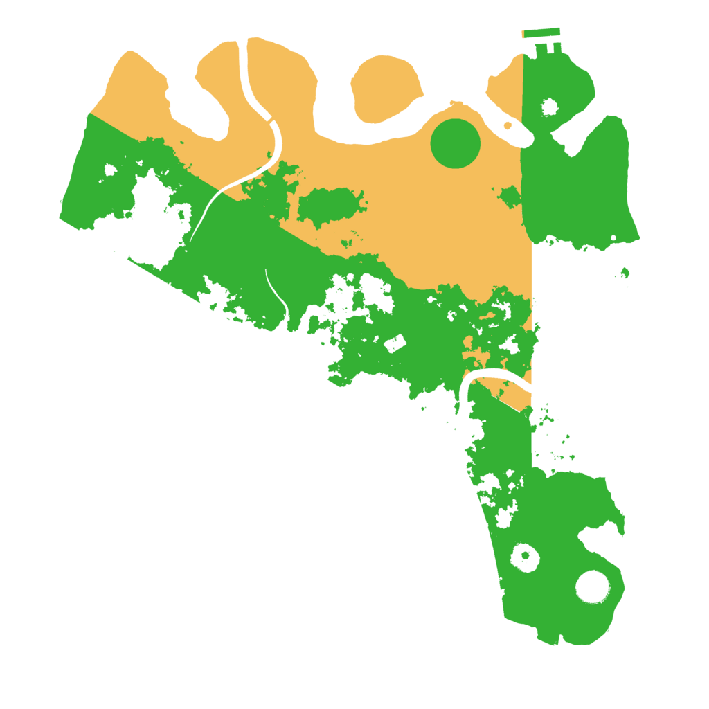 Biome Rust Map: Procedural Map, Size: 3750, Seed: 1375932358