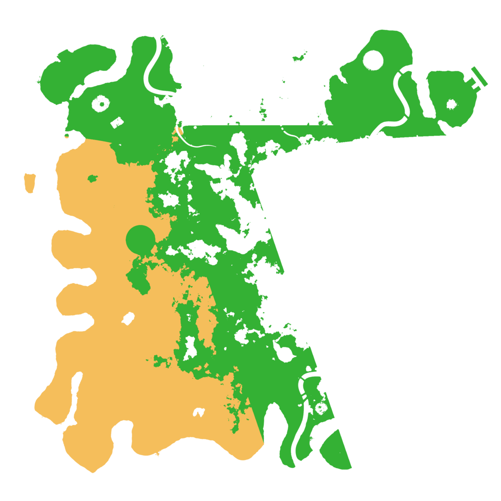 Biome Rust Map: Procedural Map, Size: 4500, Seed: 1475057622