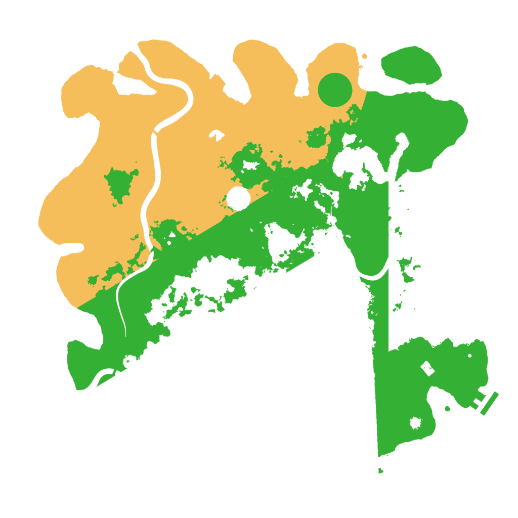 Biome Rust Map: Procedural Map, Size: 4000, Seed: 1194240149