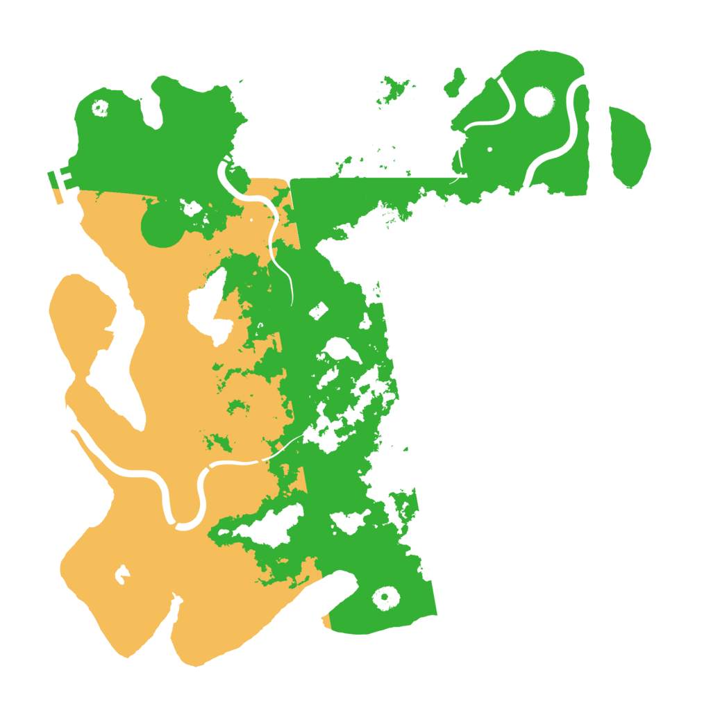 Biome Rust Map: Procedural Map, Size: 4250, Seed: 582751