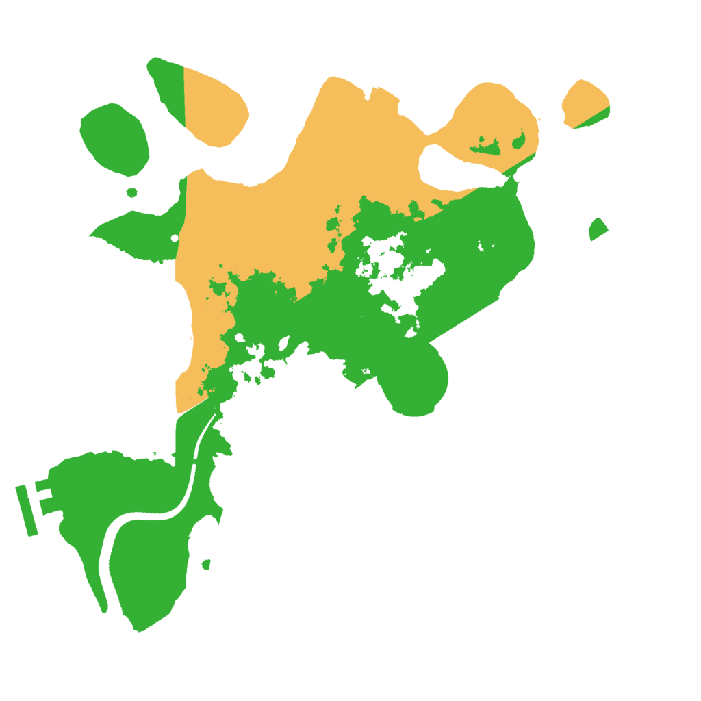 Biome Rust Map: Procedural Map, Size: 2750, Seed: 960938071