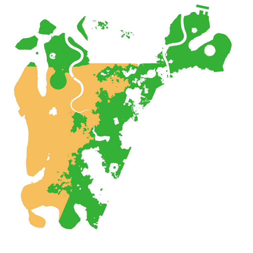 Biome Rust Map: Procedural Map, Size: 4000, Seed: 1044220095