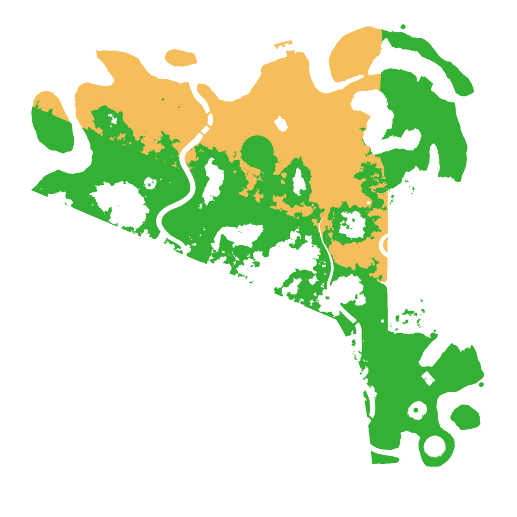 Biome Rust Map: Procedural Map, Size: 4250, Seed: 88888