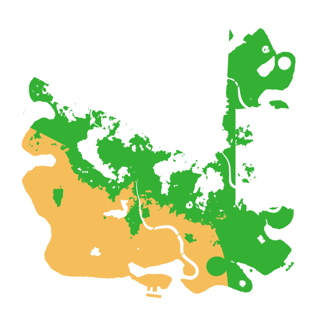 Biome Rust Map: Procedural Map, Size: 4250, Seed: 1688350679