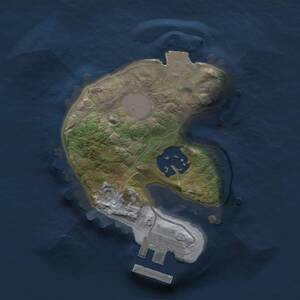Thumbnail Rust Map: Procedural Map, Size: 1500, Seed: 824887775, 3 Monuments