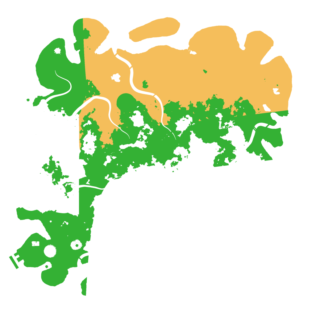 Biome Rust Map: Procedural Map, Size: 4500, Seed: 4679135