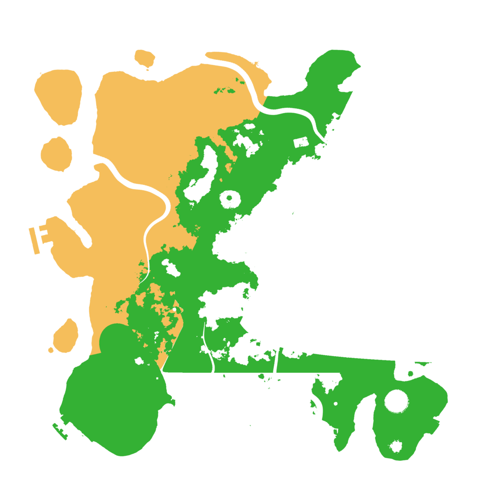 Biome Rust Map: Procedural Map, Size: 3750, Seed: 952110988