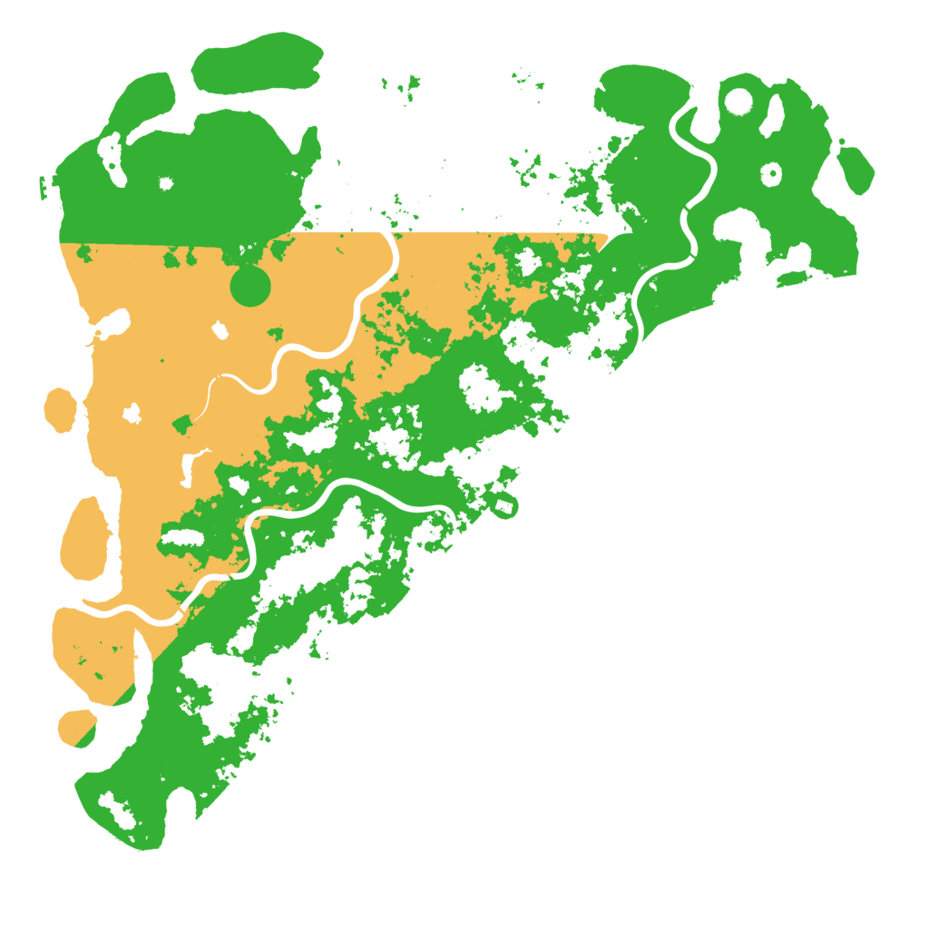 Biome Rust Map: Procedural Map, Size: 6000, Seed: 1097623419