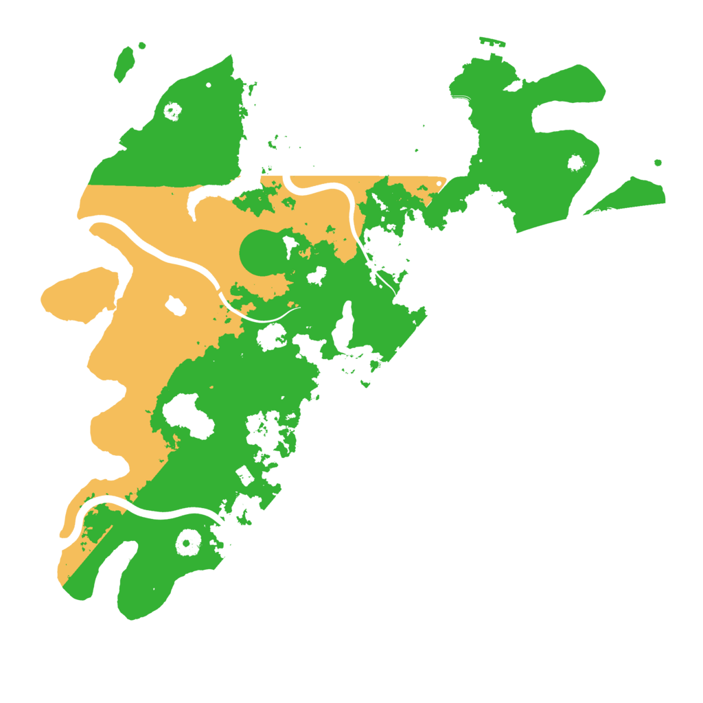 Biome Rust Map: Procedural Map, Size: 4000, Seed: 92782552
