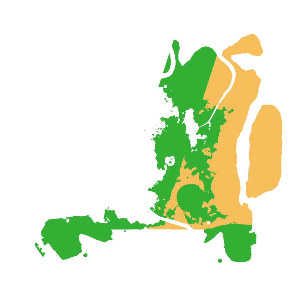 Biome Rust Map: Procedural Map, Size: 3000, Seed: 1347924272