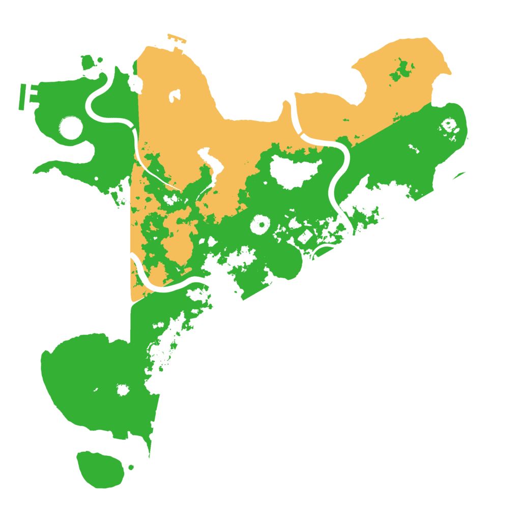Biome Rust Map: Procedural Map, Size: 4000, Seed: 847362915