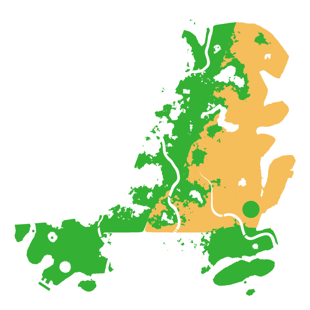 Biome Rust Map: Procedural Map, Size: 4800, Seed: 897388021