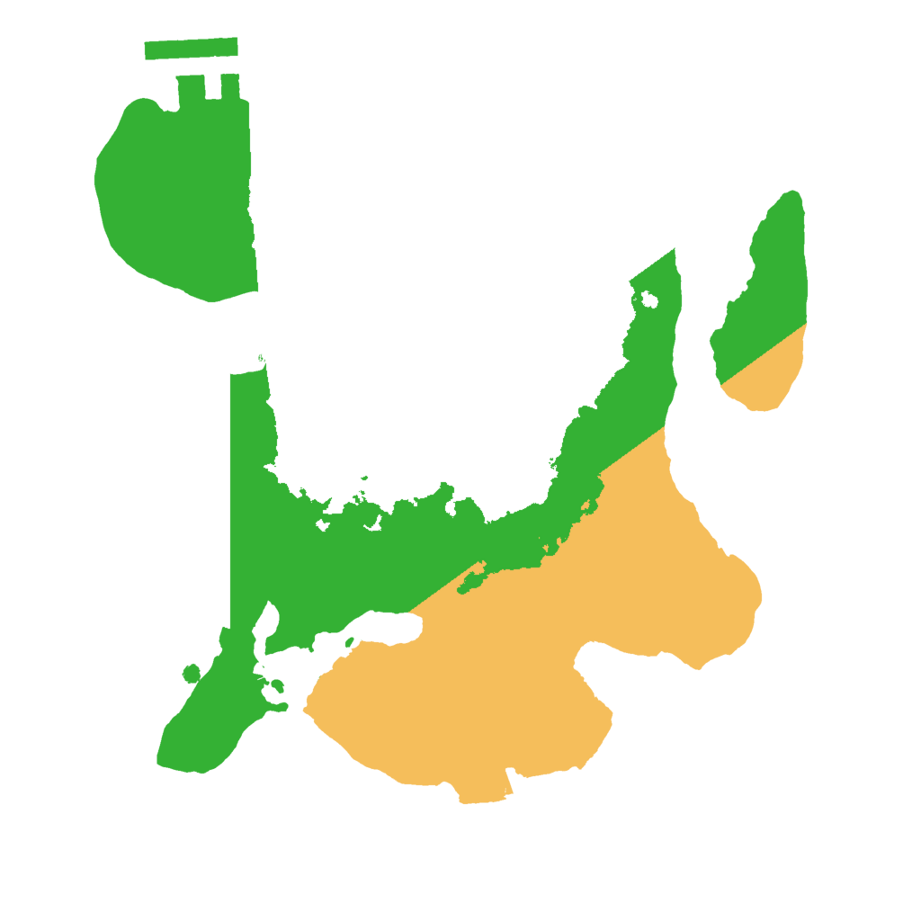Biome Rust Map: Procedural Map, Size: 2000, Seed: 1697135546