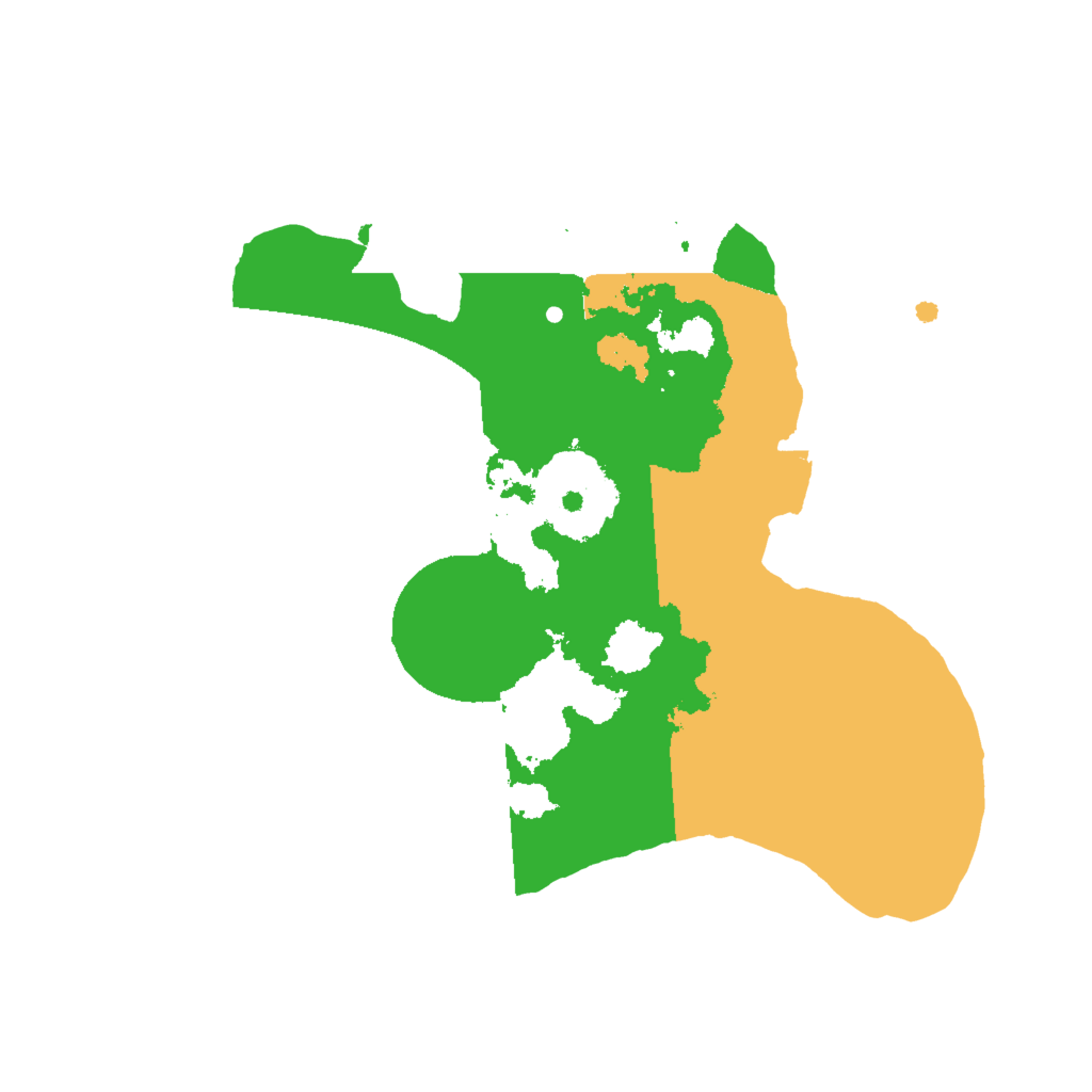 Biome Rust Map: Procedural Map, Size: 2000, Seed: 1766217492