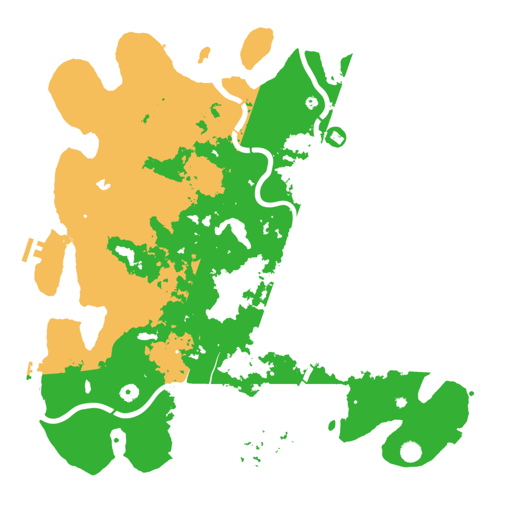 Biome Rust Map: Procedural Map, Size: 4250, Seed: 9371384