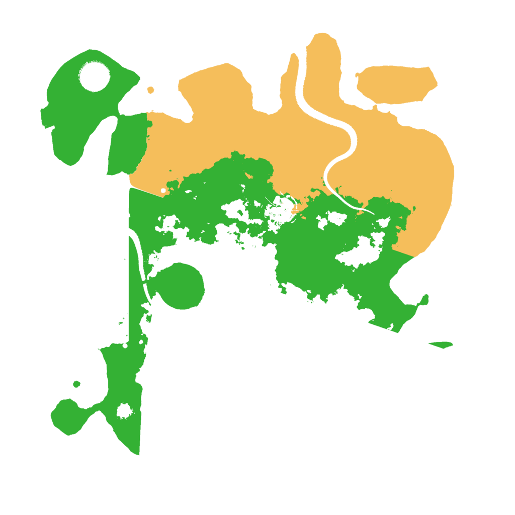 Biome Rust Map: Procedural Map, Size: 3000, Seed: 1817835747