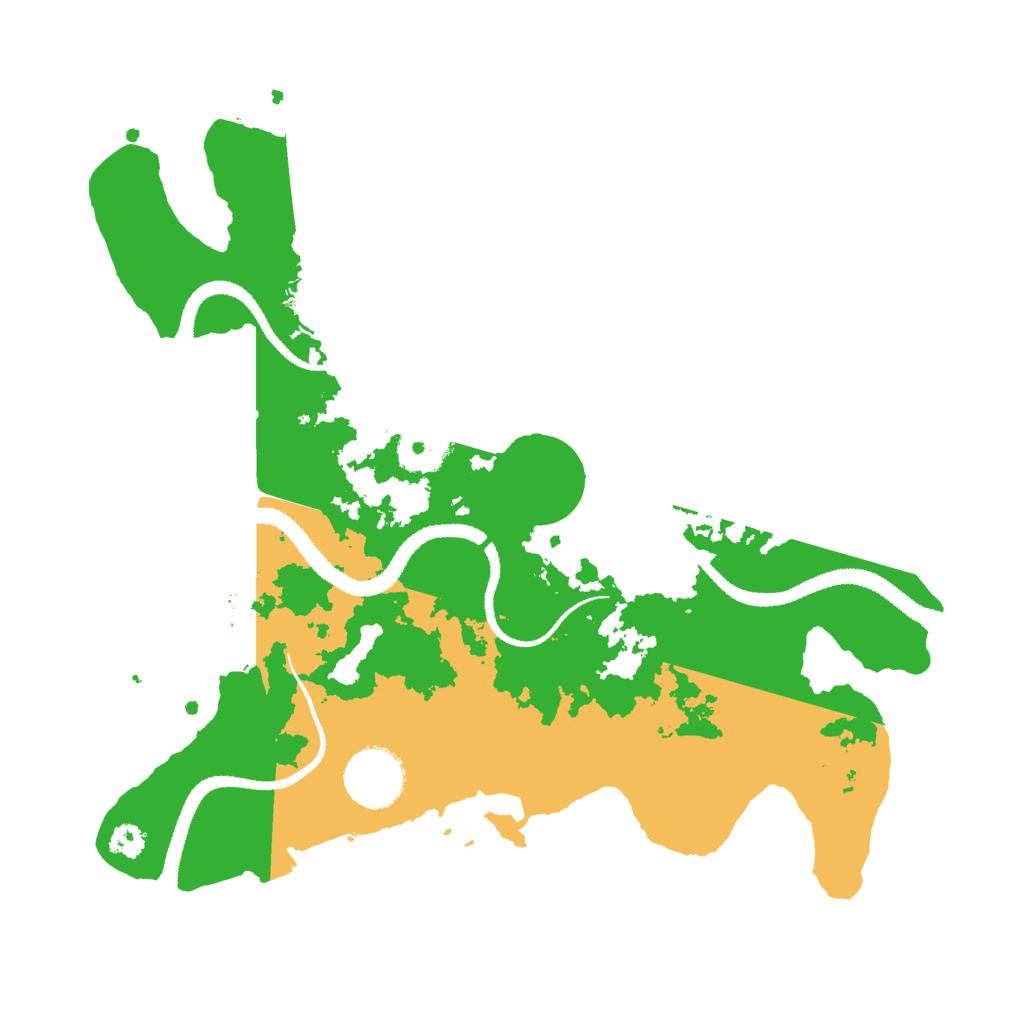 Biome Rust Map: Procedural Map, Size: 3000, Seed: 35789