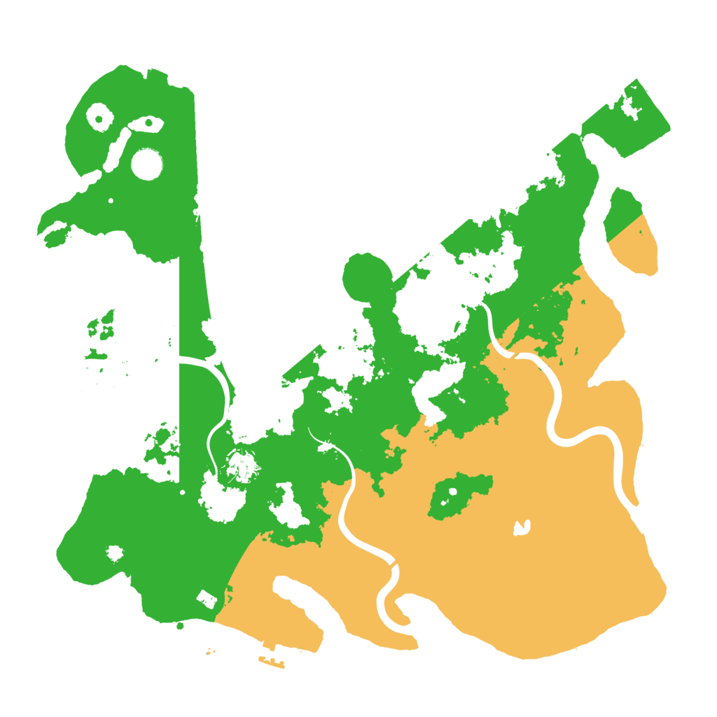 Biome Rust Map: Procedural Map, Size: 4000, Seed: 1876931577