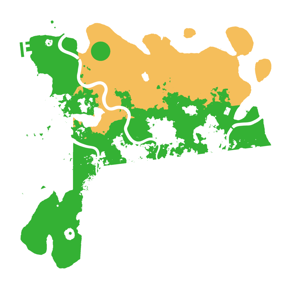 Biome Rust Map: Procedural Map, Size: 4000, Seed: 189135973