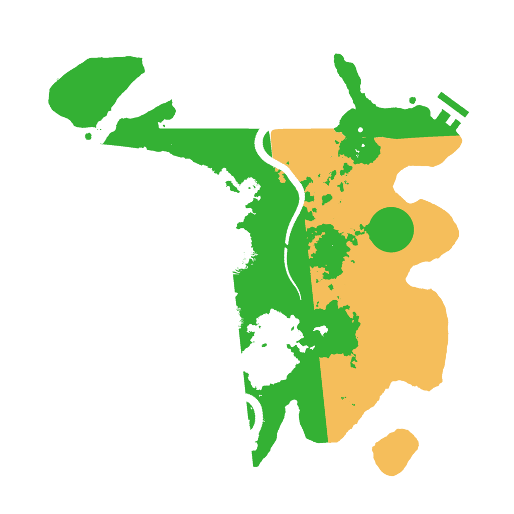 Biome Rust Map: Procedural Map, Size: 3000, Seed: 1731594121