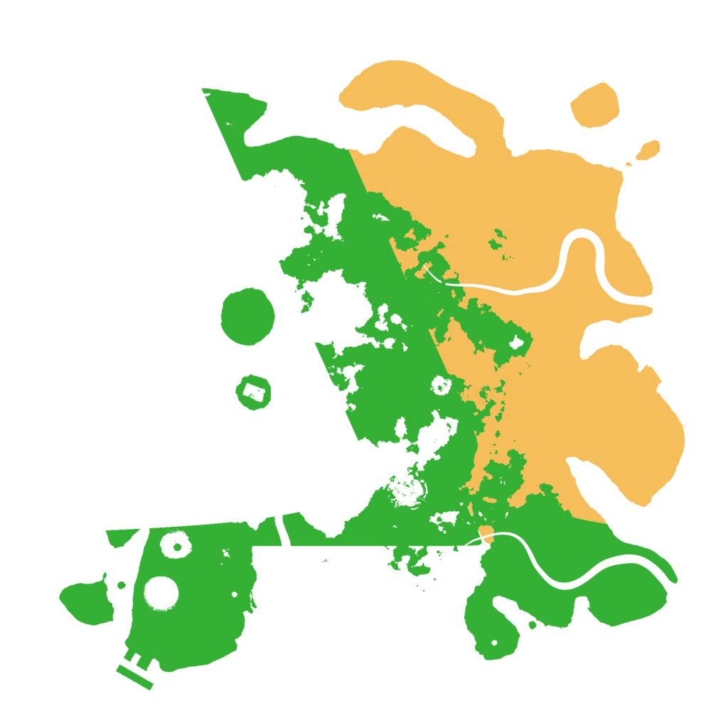 Biome Rust Map: Procedural Map, Size: 3750, Seed: 671085820