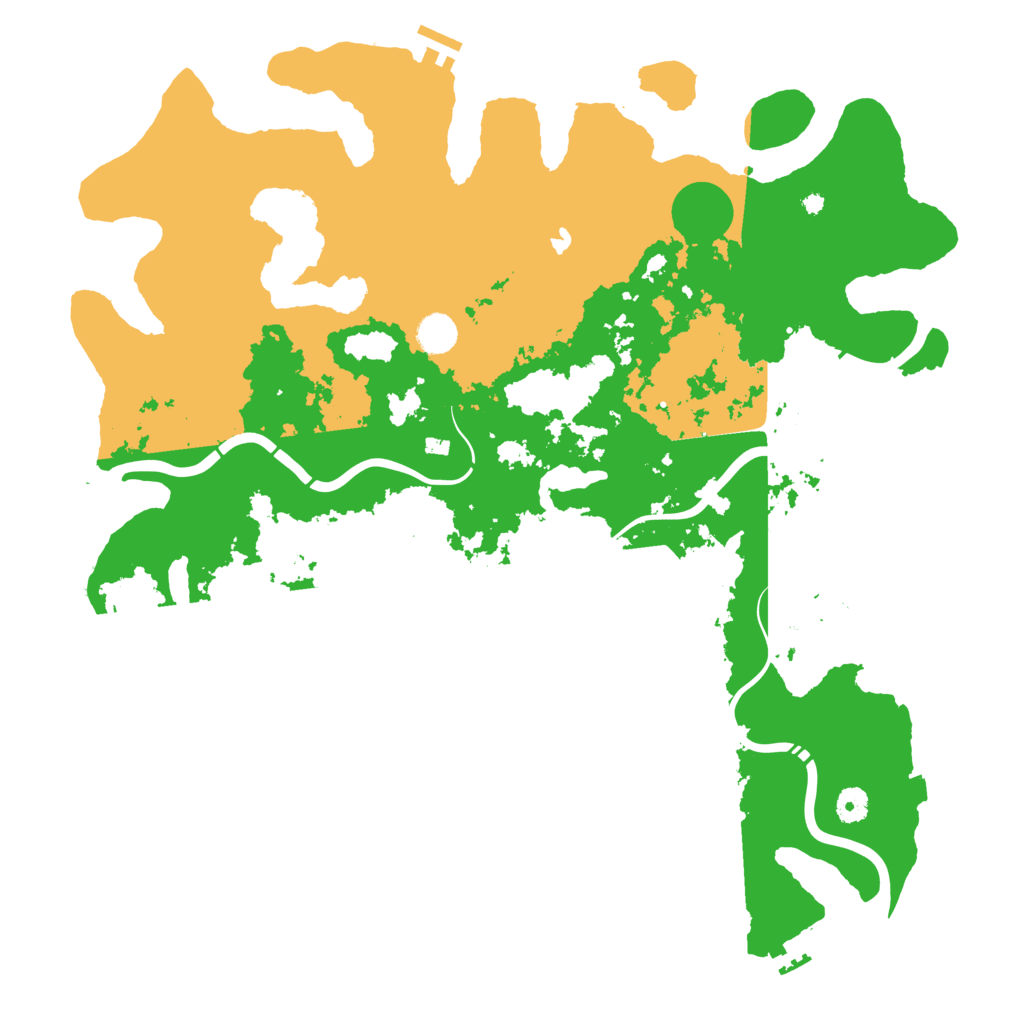 Biome Rust Map: Procedural Map, Size: 4500, Seed: 65949311