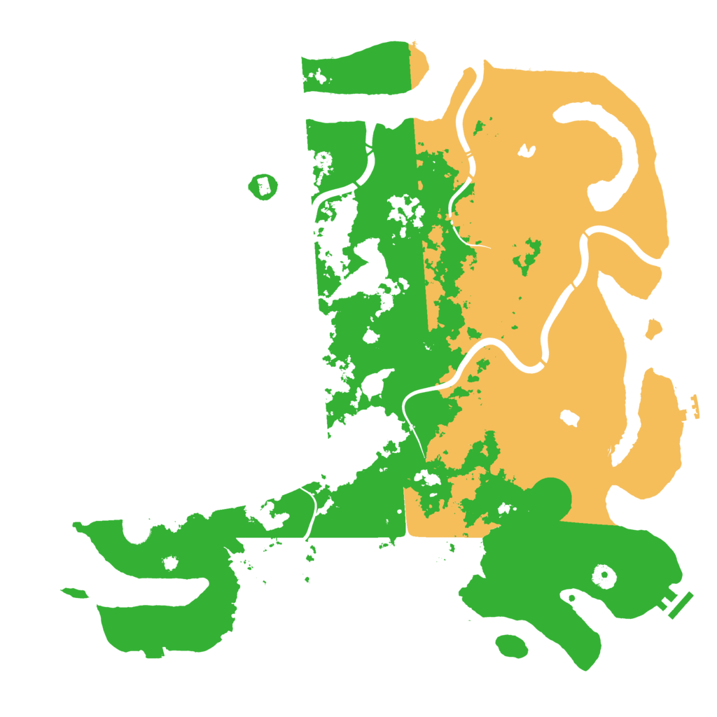 Biome Rust Map: Procedural Map, Size: 4500, Seed: 566878971
