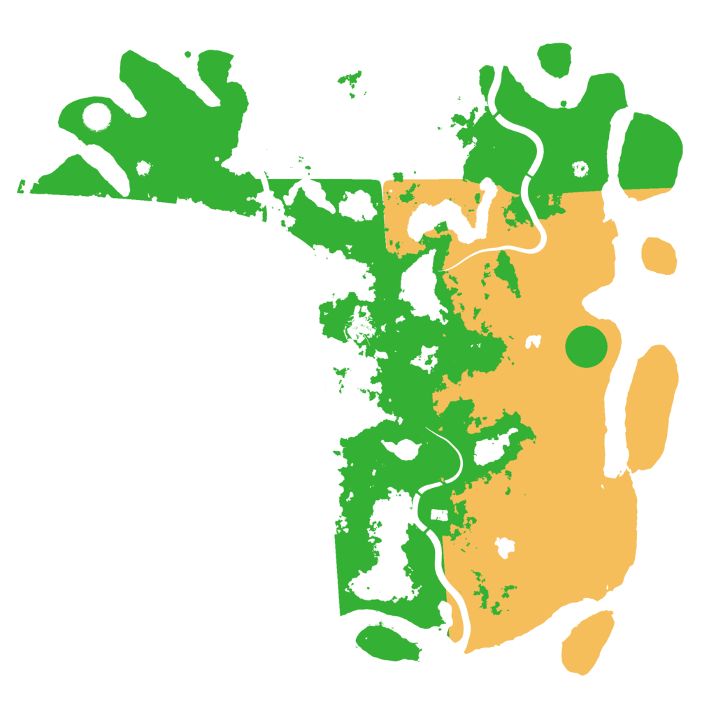 Biome Rust Map: Procedural Map, Size: 4500, Seed: 1434102949