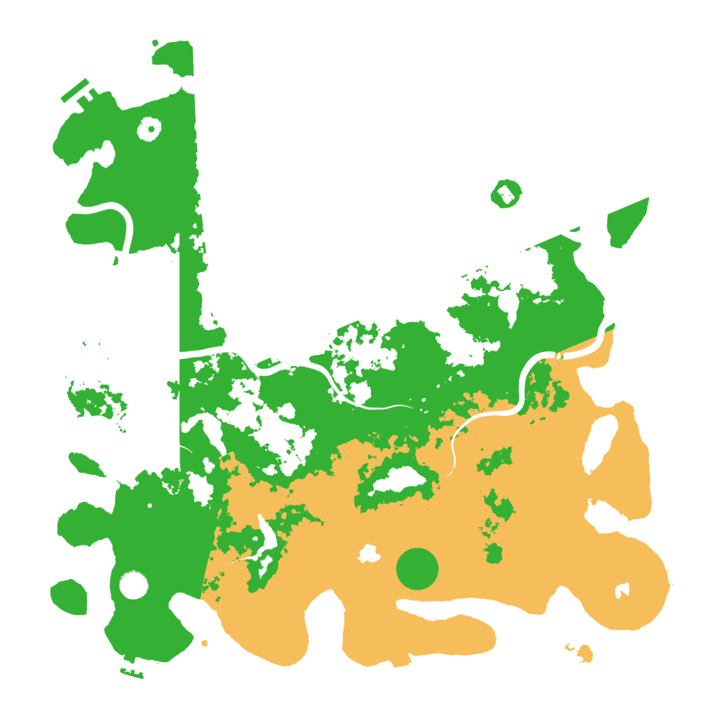 Biome Rust Map: Procedural Map, Size: 4500, Seed: 347659514