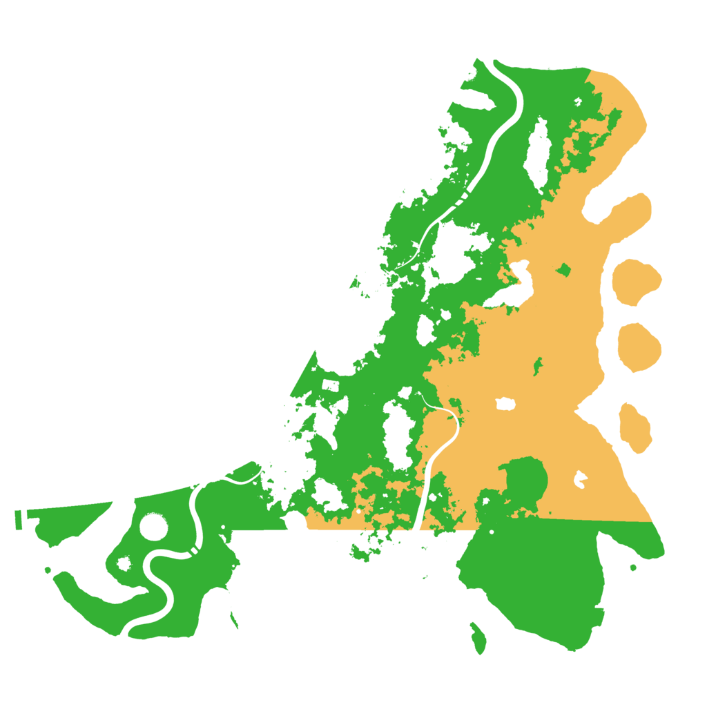 Biome Rust Map: Procedural Map, Size: 4500, Seed: 901722319
