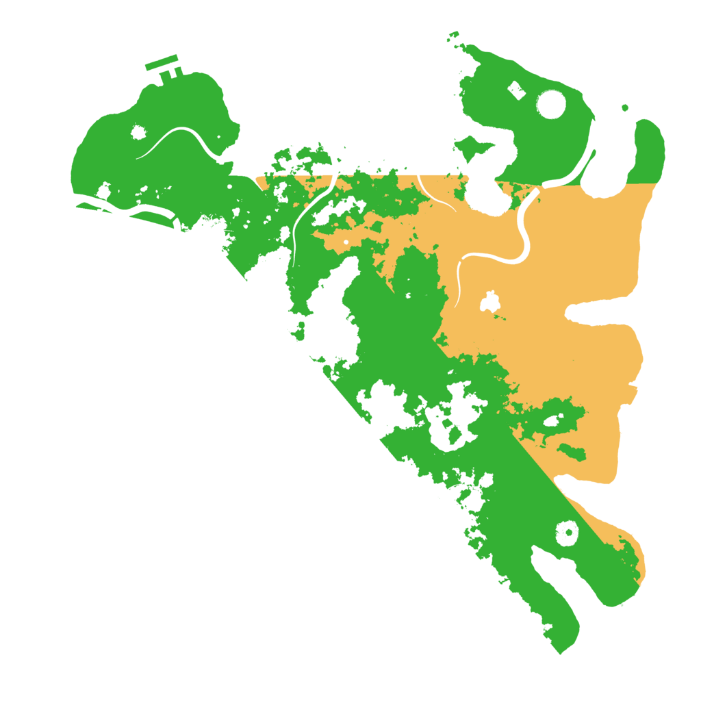 Biome Rust Map: Procedural Map, Size: 4250, Seed: 1393058527