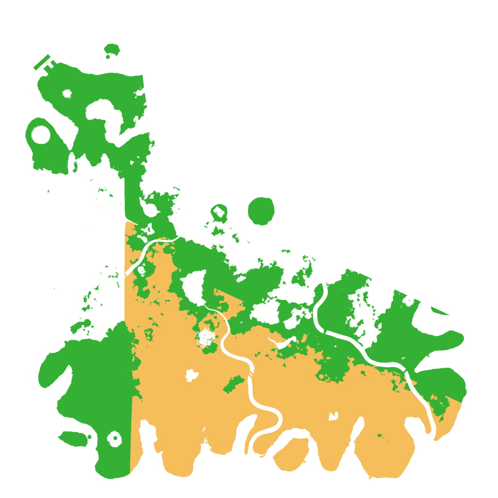 Biome Rust Map: Procedural Map, Size: 5000, Seed: 828988237
