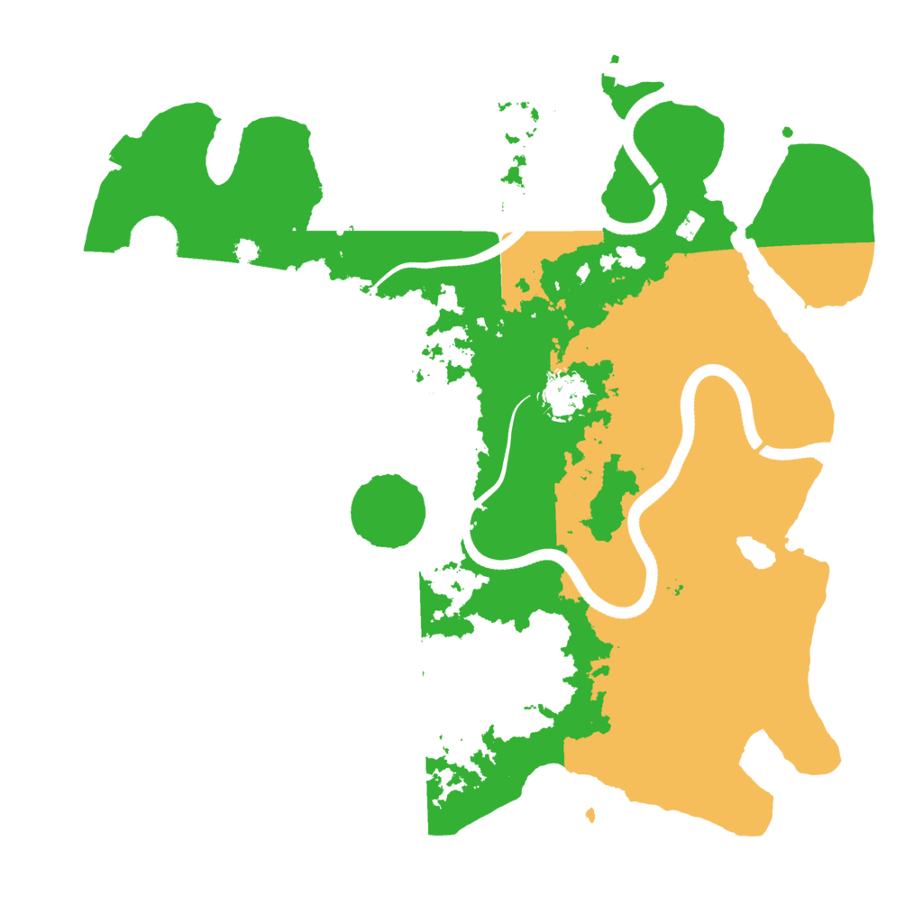Biome Rust Map: Procedural Map, Size: 3500, Seed: 1897507005